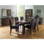 GRADE A4 - Bentley Designs Akita Walnut 3 Door 3 Drawer Sideboard
