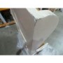 GRADE A3 - French Painted 2 Seater High Back Monks Bench - cream