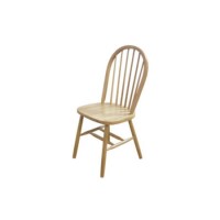 GRADE A2 - Furniture Link  Norway Natural Oak Windsor Dining Chair