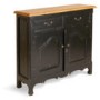GRADE A1 - French Painted Narrow 2 Door 2 Drawer Sideboard - cream - As New