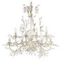 Crystal Chandelier with 8 Lights and Gold Finish - Almadite 