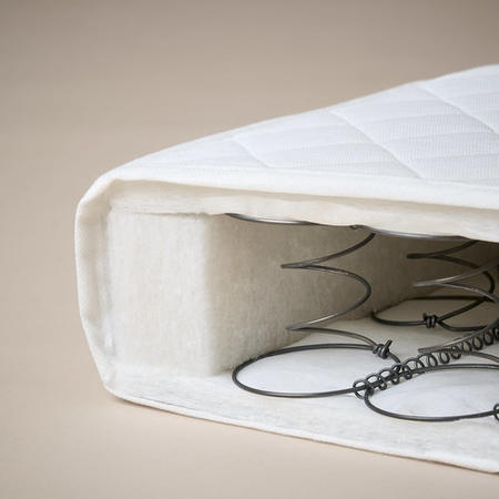 Breatheable Sprung Cot Mattress -140cm x 70cm - Obaby