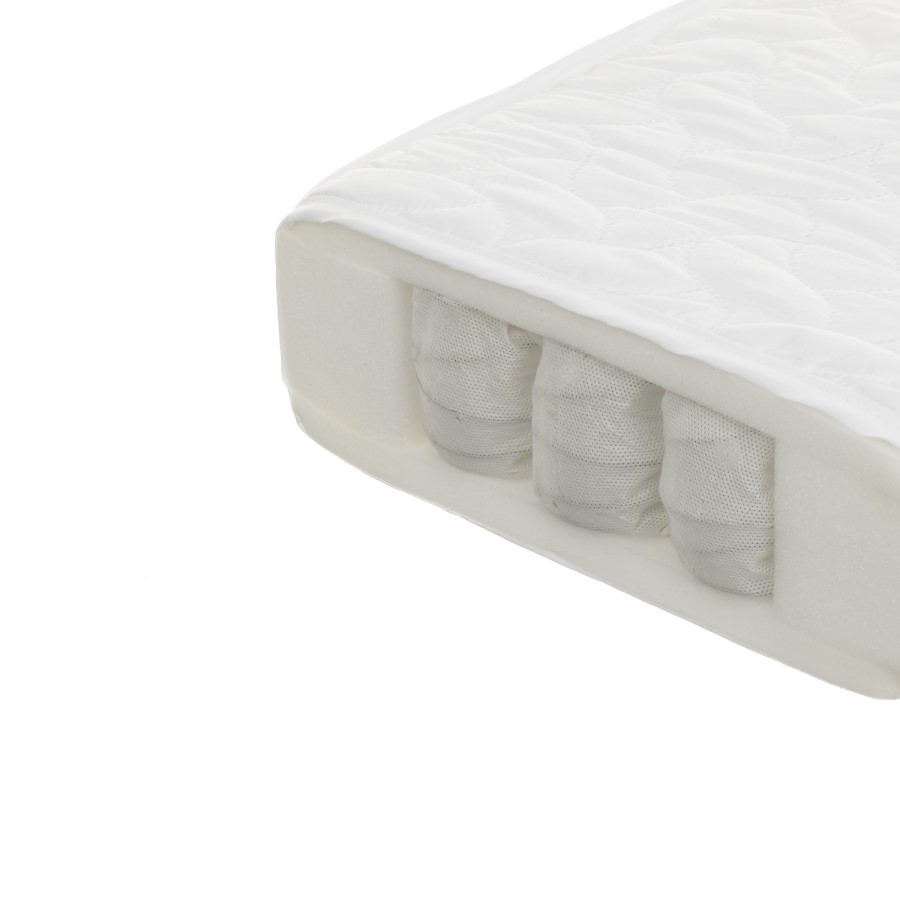 ONLY OPENED - Hypoallergenic Breathable Pocket Sprung Mattress-120cm x 60cm - Obaby