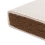 Natural Wool Cot Bed Mattress with Removable Cover - 140cm x 70cm - Obaby