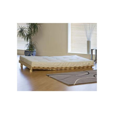 GRADE A2 -  Kyoto Futons Mito 2 Seater Futon with Standard Mattress - small double in cream