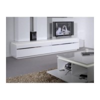 GRADE A1 - As new but box opened - Sciae Electra High Gloss TV Unit