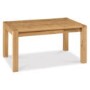GRADE A1 - Bentley Designs Lyon Oak Small Extending Dining Table - As new