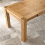 GRADE A1 - Bentley Designs Lyon Oak Small Extending Dining Table - As new