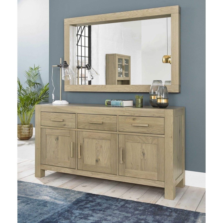Bentley Designs Turin Aged Oak Wide Sideboard