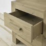 Bentley Designs Turin Aged Oak 2 Drawer Bedside Table