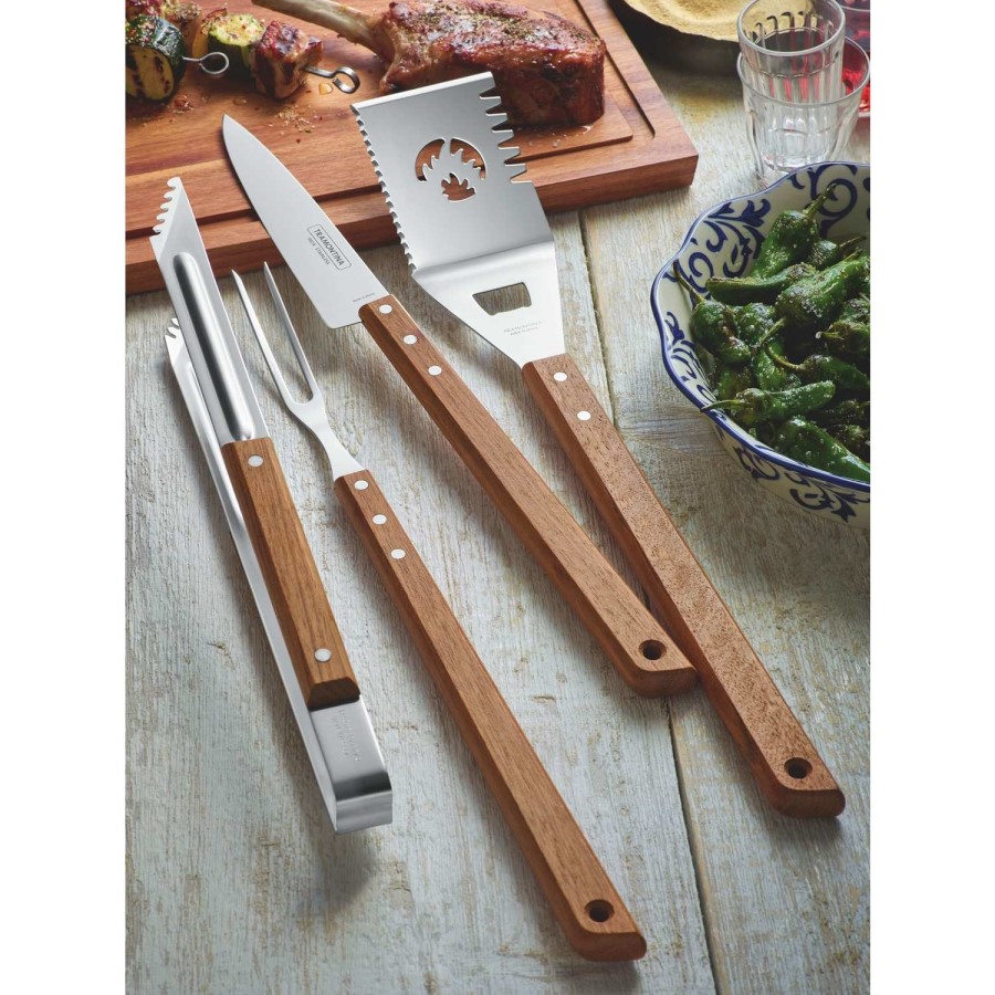 Tramontina Barbecue Tool Set - Stainless Steel