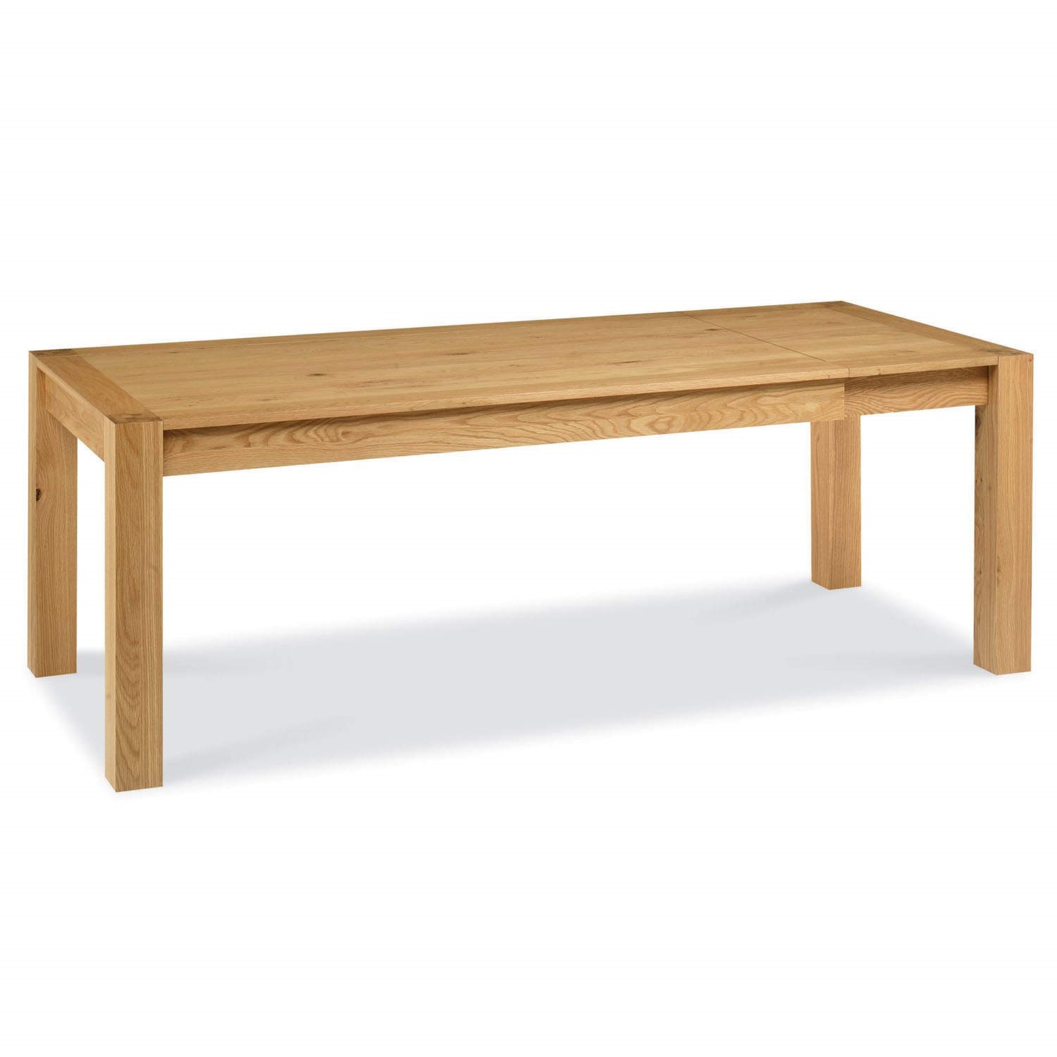 Bentley Designs Lyon Oak 6-8 Seater Extending Dining Table - Furniture123