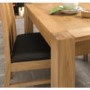Bentley Designs Lyon Oak 6-8 Seater Extending Dining Table