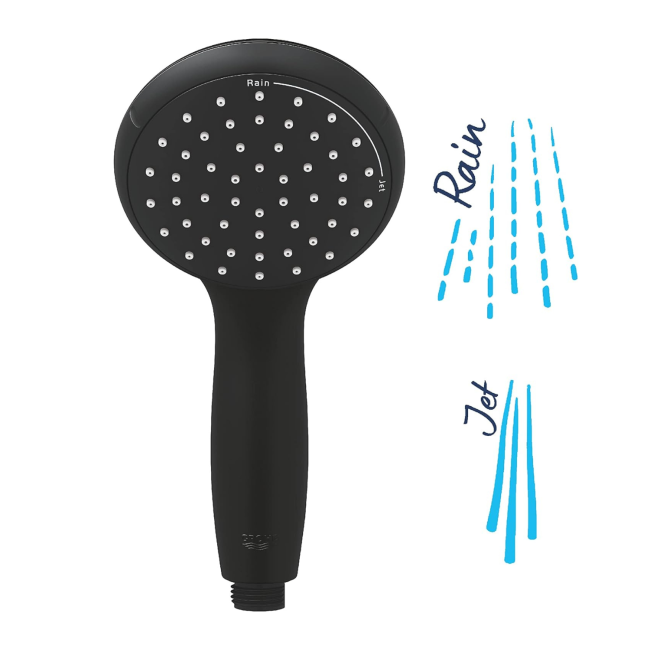 Grohe Vitalio Start System 250 Thermostatic Shower Set - Black