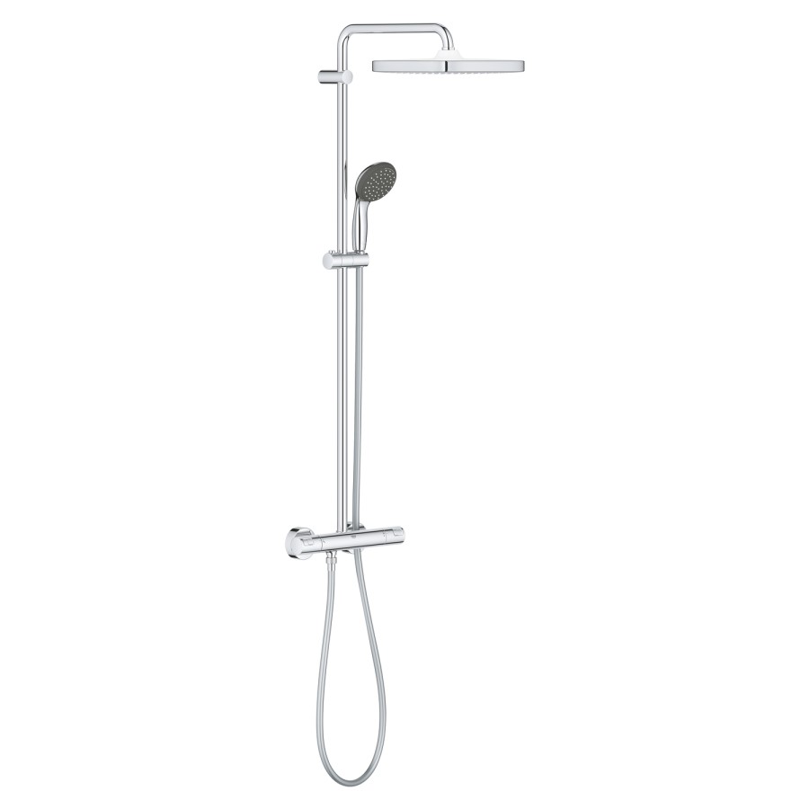 Grohe Vitalio Start Chrome Thermostatic Mixer Shower Set