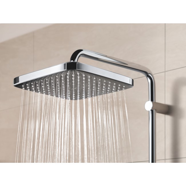 Grohe Vitalio Start Chrome Thermostatic Mixer Shower Set