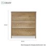 Nika Oak Changing Unit - Obaby