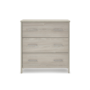 Nika Grey Wash Changing Unit with Storage - Obaby