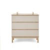 Satin Two Tone Changing Table with Drawers - Astrid - Obaby