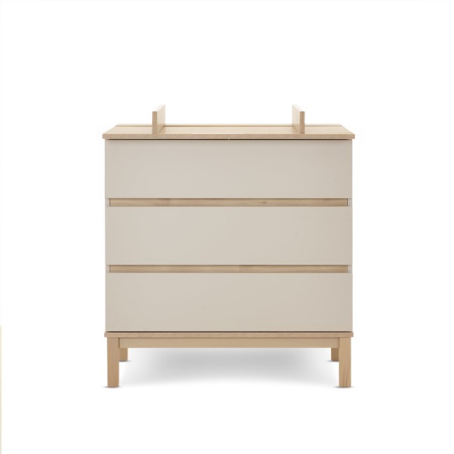 Satin Two Tone Changing Table with Drawers - Astrid - Obaby