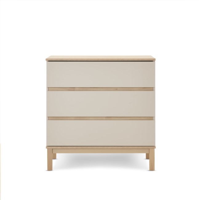 Satin Two Tone Changing Table with Drawers - Astrid - Obaby