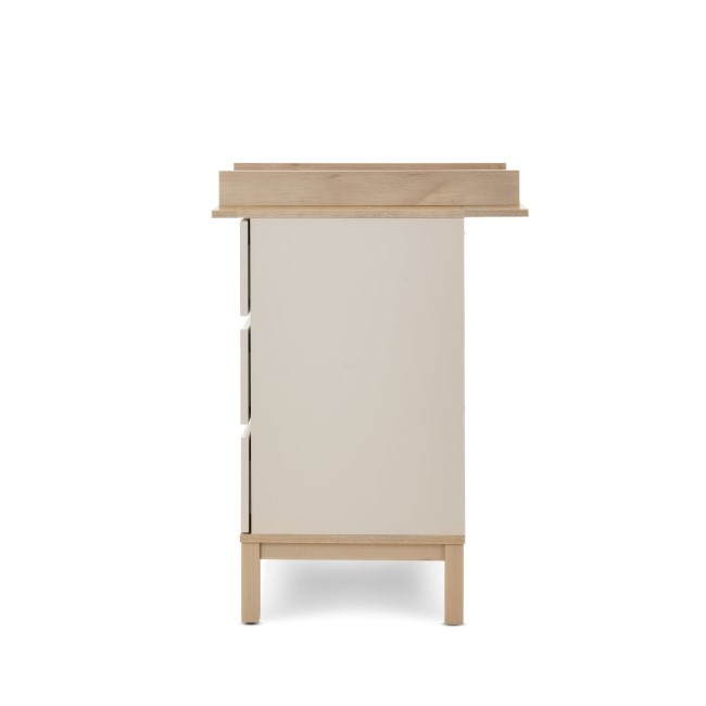 Satin Two Tone Changing Table with Drawers - Astrid - Obaby