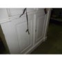GRADE A2 - French Painted Small 2 Door 2 Drawer Sideboard - antique white