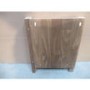 GRADE A2  - Seconique Ecuador 2 Door 1 Shelf Flat Screen TV Unit in Oak