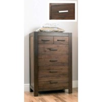 Clearance - Bentley Designs Lyon Walnut 42 Drawer Chest