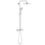 Grohe Euphoria 260 Thermostatic Mixer Bar Shower with Round Overhead & Handset