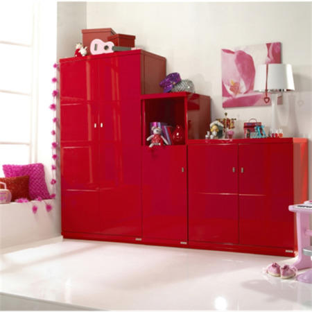 Izziwotnot Skyline Tallboy in Red