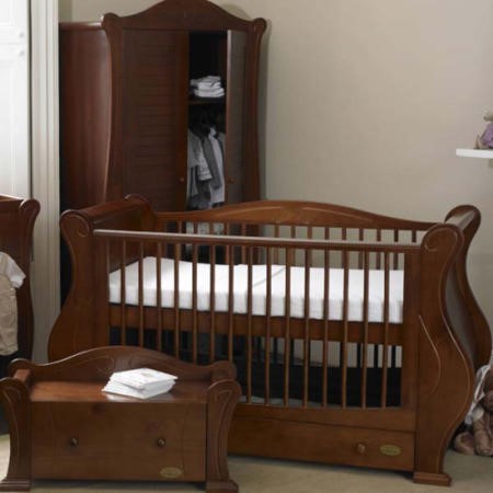 Tutti Bambini Marie 7 Piece Room Set in Walnut Furniture123