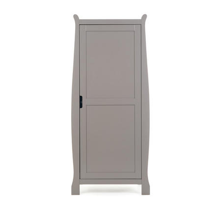 Stamford Single Wardrobe in Taupe Grey - Obaby