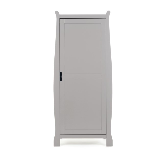 Stamford Single Wardrobe in Warm Grey - Obaby