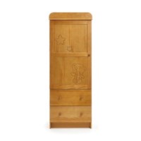 Obaby Tiny Tatty Teddy Single Wardrobe in Country Pine