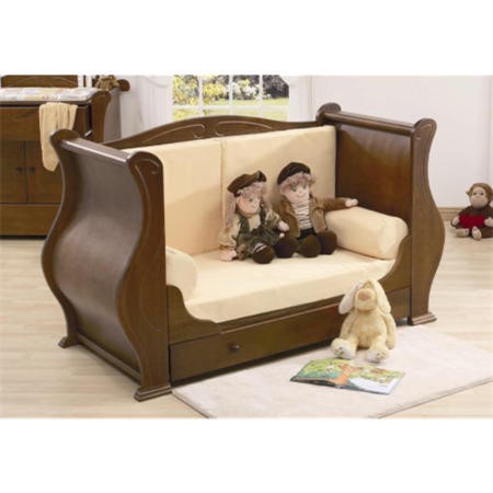 Tutti bambini louis cot bed cheap walnut