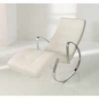 Wilkinson Furniture Relax White Faux Leather Chair