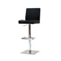 Wilkinson Furniture Mya Black Faux Leather Barstool - Pair