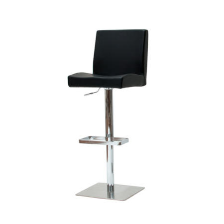 Wilkinson Furniture Mya Black Faux Leather Barstool - Pair
