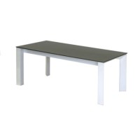 Wilkinson Furniture Mobo Grey Coffee Table with Glass Top