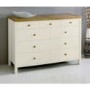 Clearance - Bentley Designs Atlantis Two Tone 63 Drawer Chest - Minor Cosmetic Damage