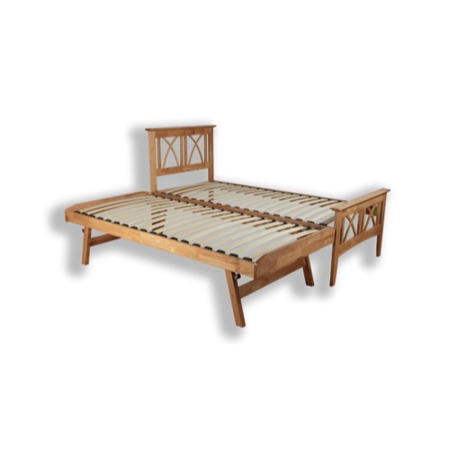 Clearance - Ecofurn Meadow Guest Bed - natural wood