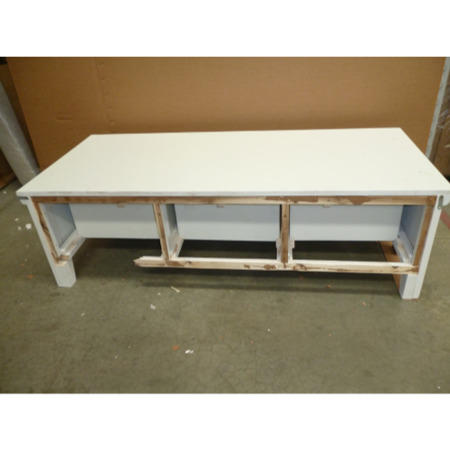 Clearance - Venice Painted White 3 Door Wardrobe - Minor Cosmetic Damage