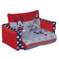 Worlds Apart Minnie Mouse Tween Flip Out Sofa   