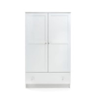 Obaby Double Wardrobe in White