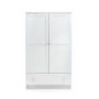 Obaby Double Wardrobe in White