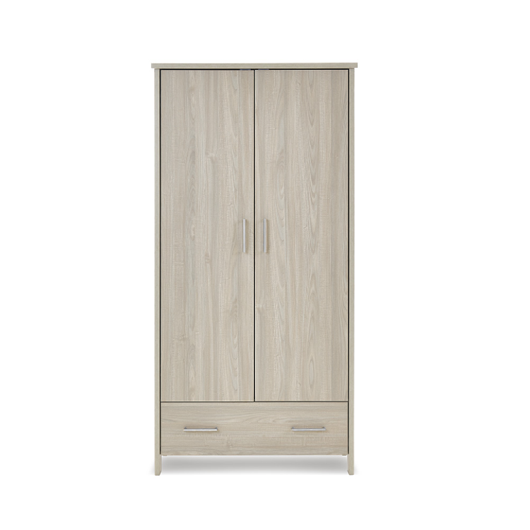 Nika Grey Double Wardrobe - Obaby