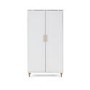 Orla White Double Wardrobe - Obaby