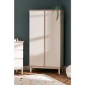 28OB3308 Nursery Wardrobe with Shelf in Satin - Astrid - Obaby