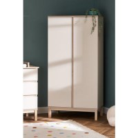 Nursery Wardrobe with Shelf in Satin - Astrid - Obaby
